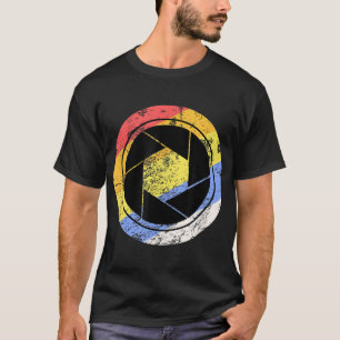 T-shirt Lentille de caméra, Photographie