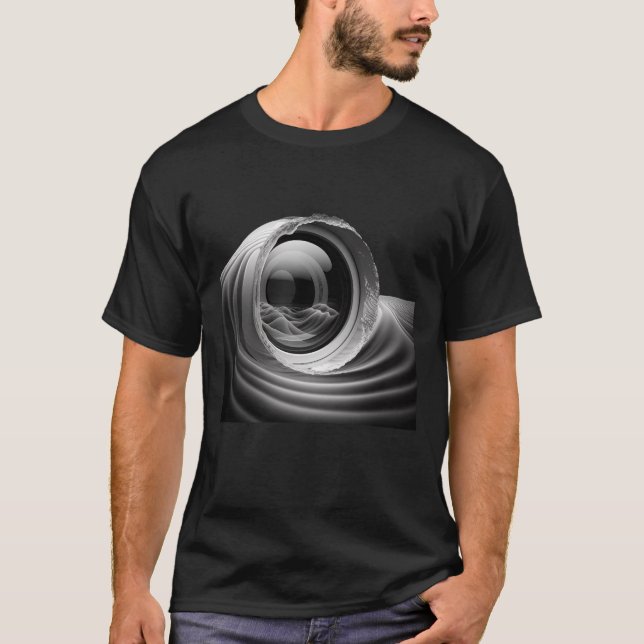 T-shirt Lentilles Abstraites (Devant)