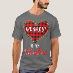 T-shirt L'Entraînement Est Mon Valentine Leopard Buffalo P