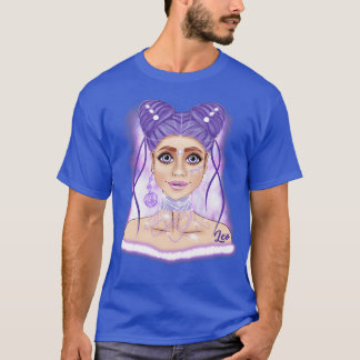 T-shirt Leo Girl Birthday Zodiac Women Né en juillet août