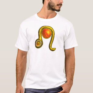 T-shirt LEO, Golden, Zodoac bijou d'anniversaire