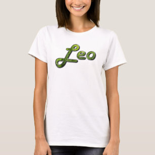 T-shirt Leo in Peridot Gemstone