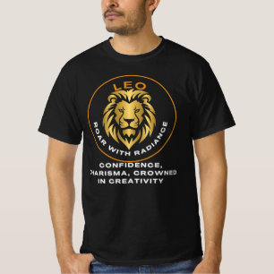 T-shirt Leo : Rouler avec un rayon