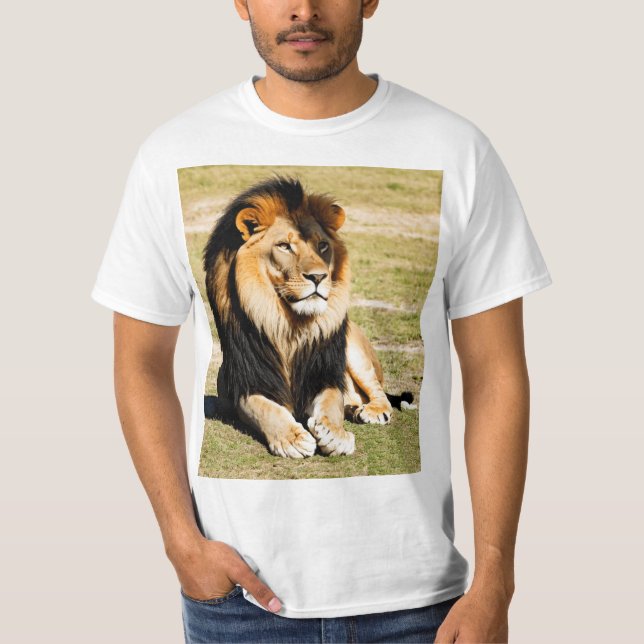 T-shirt León, el rey de la selva (Devant)