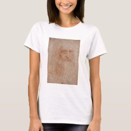 T-shirt Leonardo Da Vinci, Autoportrait Présumé