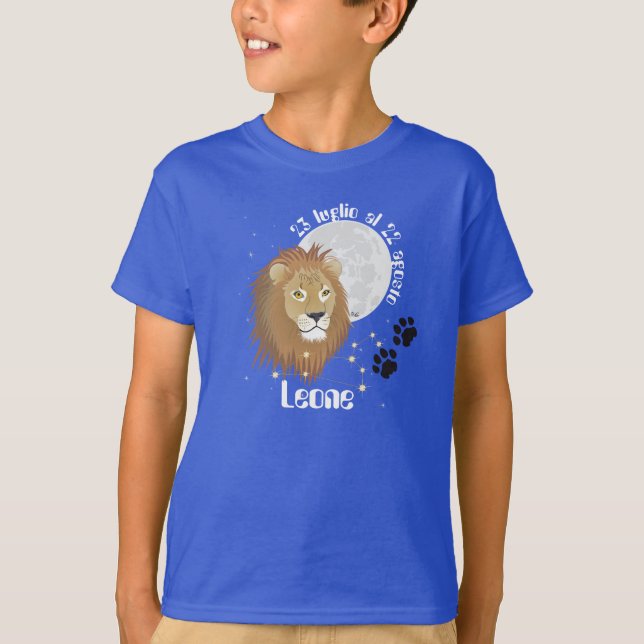 T-shirt Leone 23 luglio al 22 agosto (Devant)