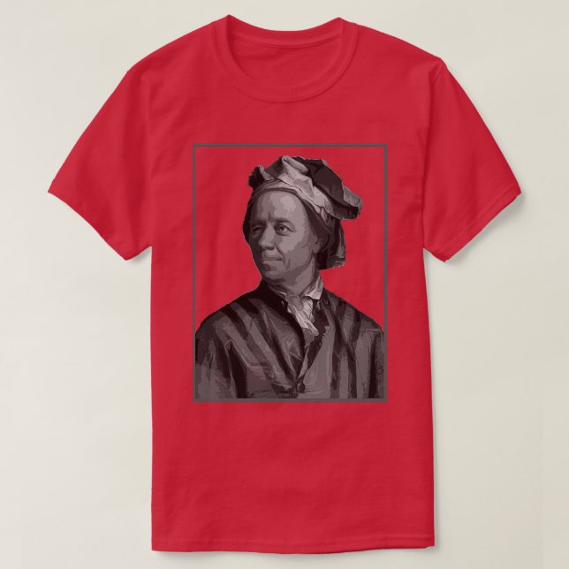 T-shirt Leonhard Euler (Design devant)