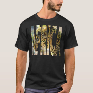 T-shirt Leopard Afrique Safari africaine Savannah Faune et