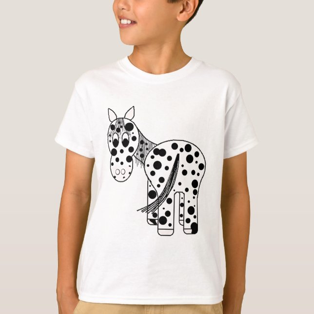 T-shirt Leopard Appaloosa (Devant)