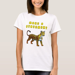 T-shirt Léopard aux taches détaillées