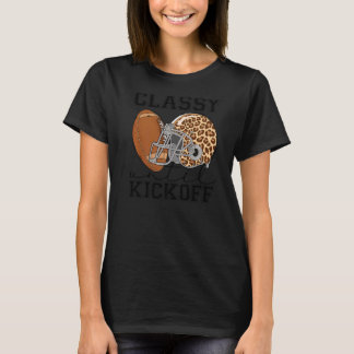 T-shirt Leopard Classic Jusqu'Au Début Du Football Maman J