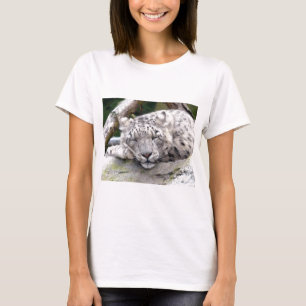 T-shirt Léopard de neige - beau !