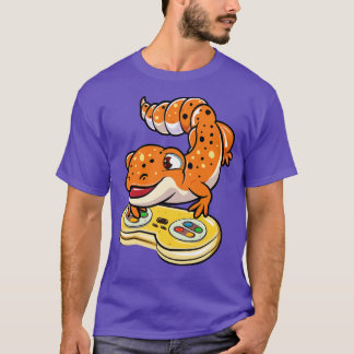 T-shirt Leopard Gecko Gamer
