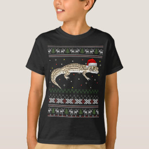 T-shirt Leopard Gecko laide de Noël