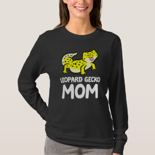 T-shirt Leopard Gecko Maman Lizard Reptile Mère Léopard Ge