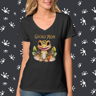 T-shirt Leopard Gecko Maman Reptile Amateurs