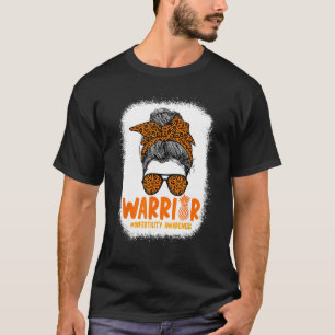 T-shirt Leopard Messy Bun Infertilité Sensibilisation Anan
