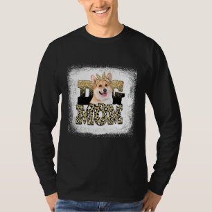 T-shirt Léopard occidental Pembroke Welsh Corgi maman de m