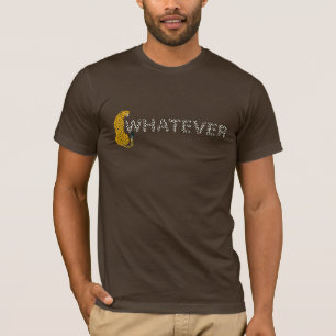 T-shirt Leopard, Quoi Que Ce Soit, Empreinte de léopard, D