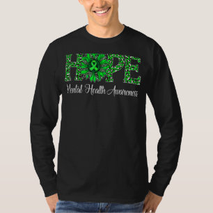T-shirt Leopard Sunflower Hope Sensibilisation à la santé 