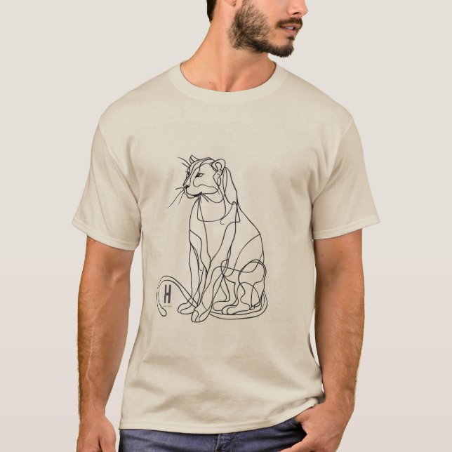 T - Shirt "Leopard - The Big Five" von HATARI SANA (Vorderseite)