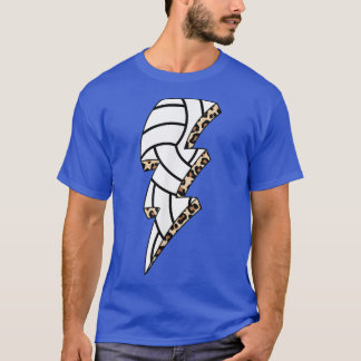 T-shirt Leopard Volleyball Éclair Volleyball Bolt Maman G