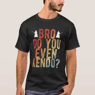 T-shirt L'épée japonaise combattant Kendo 1
