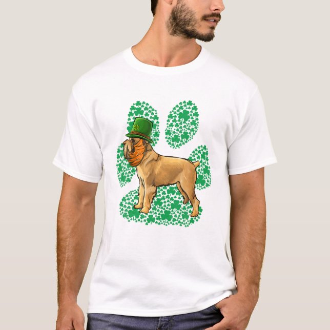 T-shirt Leprechaun Bruxelles Griffon (Devant)