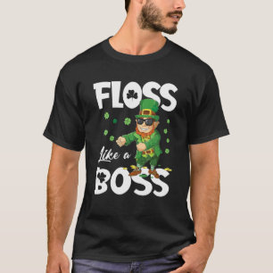 T-shirt Leprechaun Floss Comme Un Garçon T Jour de la Sain