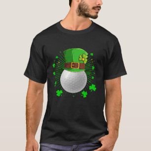T-shirt Leprechaun Golf Ball Jour de la Saint Patrick Sham
