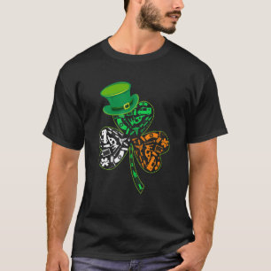 T-shirt Leprechaun Irlandais Infirmière Shamrock St Patric