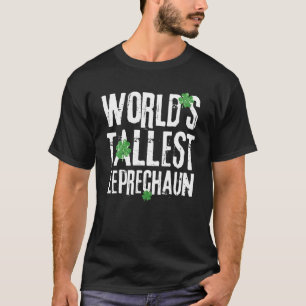 T-shirt Leprechaun le plus grand du monde Funny St. Patric