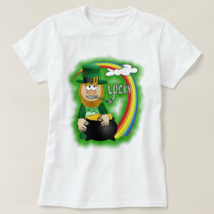 T-shirt LeprechaunT-Chemise du jour de St Patrick