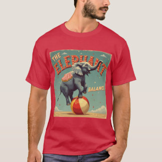 T-shirt L'équilibre des éléphants - Pacifique et unique