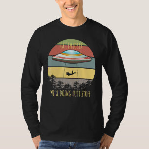 T-shirt L'Équipe Alien D'Invasion S'Enfuient Loser Faisaie