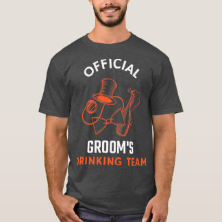 T-shirt L'équipe de boisson du marié 2