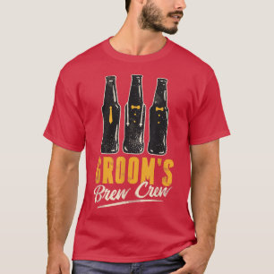 T-shirt L'équipe de la Mariée Drôle des Garçons d'Honneur 