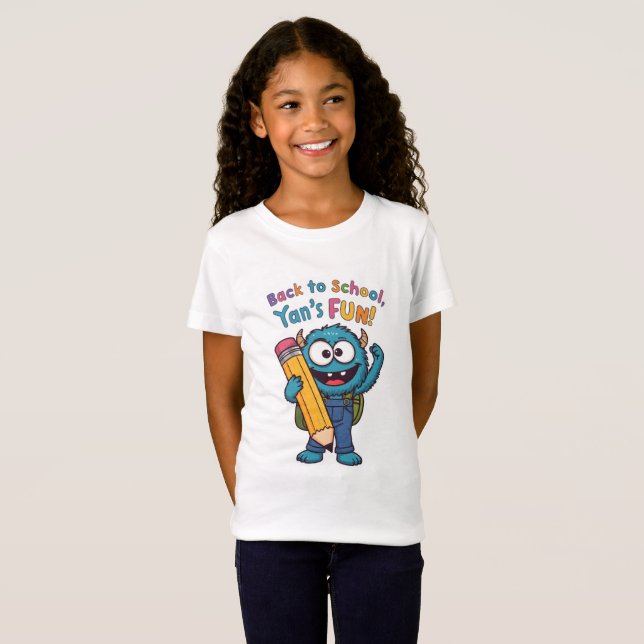 T-Shirt "L'équipe de l'école Monster : Retour au plaisir ! (Devant entier)