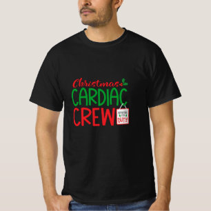 T-shirt L'équipe de Noël Cardiac, département de cardio