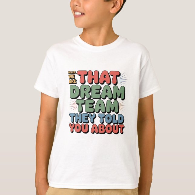 T-shirt L'Équipe De Rêve Dont Ils Vous Ont Parlé - Office  (Devant)