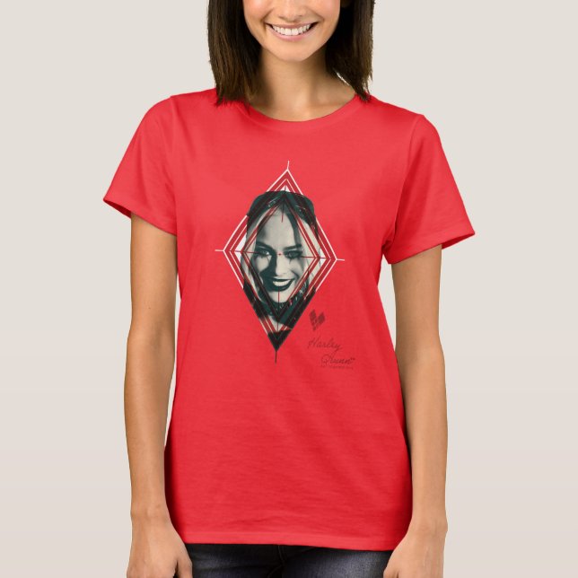 T-shirt L'équipe du suicide | Harley Quinn Diamond Target (Devant)