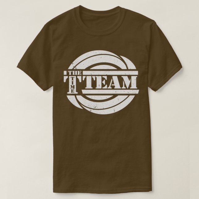 T-shirt L'équipe du temps hors du temps (Design devant)