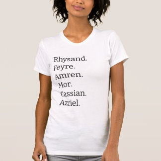 T-shirt L'équipe du tribunal de nuit - ACOTAR