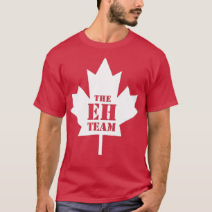 T-shirt L'équipe Eh drôle Sarcastique Canada