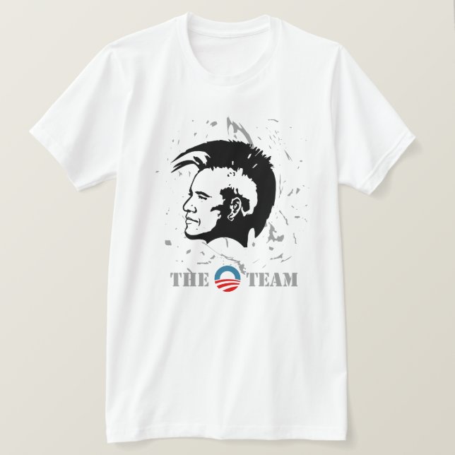 T-shirt L'équipe Obama 2012 (Design devant)
