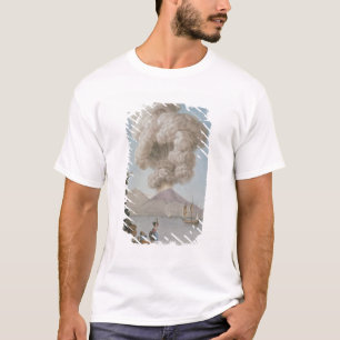 T-shirt L'éruption du Vésuve, lundi 9 août 1779, plat