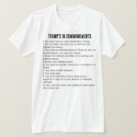 Les 10 commandements de Trump