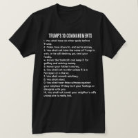 Les 10 commandements de Trump