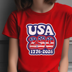 T-shirt Les 250 ans d'Amérique - Groovy USA 250