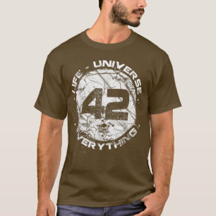 T-shirt Les 42 réponses à la vie L'univers et tout